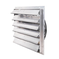 P/N: 24SHF-1, SHUTTER STYLE EXHAUST FAN, 24", VARIABLE SPEED CAPABLE